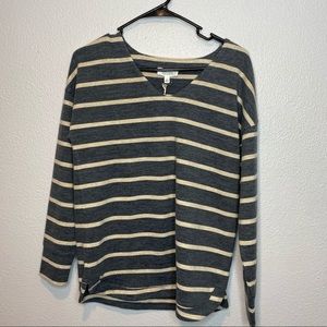 NWT Talbots Haven Well Within Striped Tunic Sweater Size XS